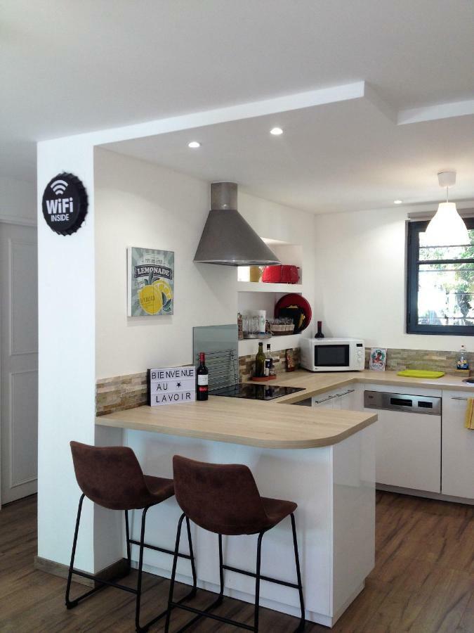 קרקסון Au Vieux Lavoir Avec Parking Prive, Jardin , Climatisation, A 500 M De La Cite מראה חיצוני תמונה
